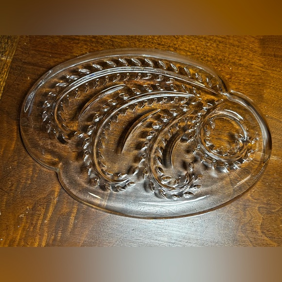 Vintage Federal Glass Hospitality Snack Lunch Set - Picture 4 of 5